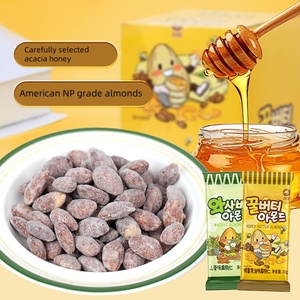 Jiur mật ong bơ rang California hạnh nhân Nuts Mỹ Mỹ ngọt ngào giòn ngon hạnh nhân bán buôn - Product Image 3