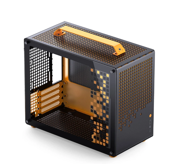 Z20 Mini-ITX Gaming PC Case Mid Tower with Cooling Fan & USB Front Port Aluminium Plastic Metal Chassis Cool Style Stocked