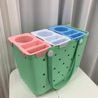 Organisateur de sac universel Zhuo Ning en EVA avec fente pour téléphone et porte-bouteille, insert supérieur amovible pour sacs à main d'été