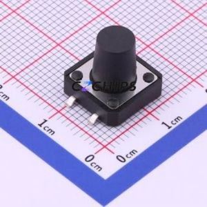 TS-1103S-C-P Tactile Switch SMD Switch Single Pole Single Throw Round Button 2.6N Vertical Mount - Product Image 1