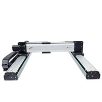 Kit de portique CNC KNK Guide linéaire à vis à billes Table coulissante linéaire Bras de machine industrielle coulissante à 2 axes Module de mouvement linéaire XY