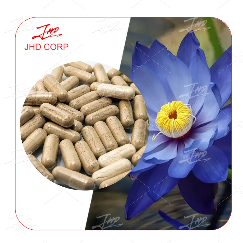 OEM Stress Relief Supplements 200x Blue Lotus Extract Capsules