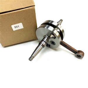 Vilebrequin en acier LF pour moteur <span class=keywords><strong>Simson</strong></span> S51/S53/SR50/KR51/2 <span class=keywords><strong>50cc</strong></span> 2 temps - Product Image 6