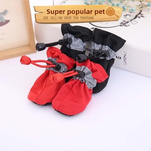Scarpe per Cani Impermeabili Antiscivolo con Suola Morbida in Tessuto, Direttamente dal Produttore, per Teddy, Pomeranian, Barboncino, Bichon, Tutte le <span class=keywords><strong>Stagioni</strong></span> - Product Image 4