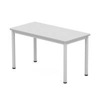 Base de table rectangulaire en acier et bois personnalisée OEM, pied de meuble pour restaurant, café et bureau