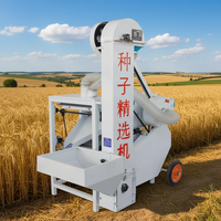 Machine de tri de graines multifonctionnelle portable Runyep avec moteur en cuivre pur, équipement de nettoyage et de calibrage pour maïs, blé, riz et haricots, idéal pour la ferme