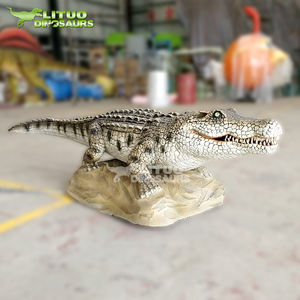 Parc aquatique D'attractions Animatronic <span class=keywords><strong>De</strong></span> Pulvérisation D'<span class=keywords><strong>eau</strong></span> Crocodile Modèle - Product Image 1