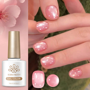 BORN PRETTY Gel Magnétique Effet Œil de Chat en Verre, Formule Sûre et Sans Cruauté Animale, Soak Off UV, Gel Polish Scintillant Effet Cristal - Product Image 1