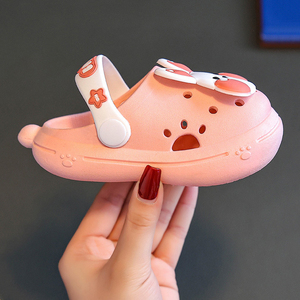 Vente en gros de sabots en PVC pour enfants, chaussures de plage avec dessin animé, confortables pour l'extérieur, <span class=keywords><strong>sandales</strong></span> pour enfants - Product Image 2