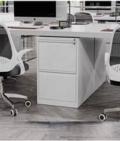 Armoire de classement en acier à grande capacité et plusieurs tiroirs, résistante à l'usure, casier de rangement métallique sécurisé pour usage commercial, bureaux et entrepôts