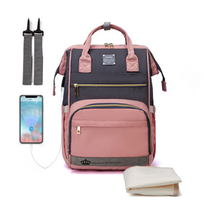 Vente en gros de mise <span class=keywords><strong>à</strong></span> niveau de <span class=keywords><strong>sac</strong></span> <span class=keywords><strong>à</strong></span> <span class=keywords><strong>dos</strong></span> de grande capacité pour mère et enfant pour <span class=keywords><strong>sac</strong></span> de maman avec fermeture éclair antivol pour les loisirs de plein air - Product Image 1
