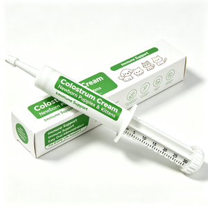 Crème de colostrum <span class=keywords><strong>pour</strong></span> chiots et chatons nouveau-nés, disponible en OEM, soutien immunitaire précoce, complément nutritionnel quotidien, colostrum de qualité animale - Product Image 1