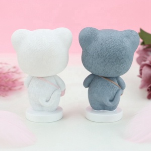 2024 Offre Spéciale bon prix figurines pour tableau de bord de voiture résine chat bobblehead accessoires décoration - Product Image 6