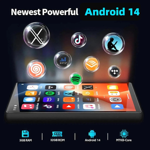 4 inch Android 14 nhỏ 4 inch Wifi Mini Tablet PC Stereo MP4/MP3 3 + 32GB Android Máy nghe nhạc không có máy ảnh điện thoại thông minh - Product Image 6