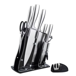 Juego de Cuchillos de Cocina de Acero Inoxidable de Alta Calidad con Mango Hueco 3cr13, Cuchillos de Chef con Bloque - Product Image 3