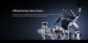 Scénarios éducatifs/divertissants applicables, RC officiel dédié durable pour le robot chien Unitree GO2 - Product Image 5