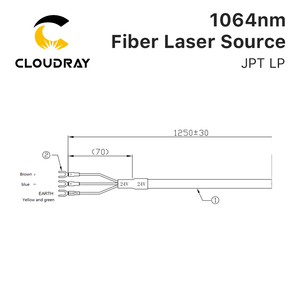 Clouburn Laser Sợi Quang JPT Laser MOPA LP + Series 20W 30W 50W Phụ Tùng Máy Đánh Dấu - Product Image 4