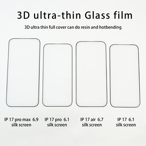 Protection d'écran HD pour iPhone 16 17 Pro Max, micro-gravure 3D, antistatique, pour iPhone 15 Pro Max, <span class=keywords><strong>film</strong></span> en verre trempé - Product Image 3