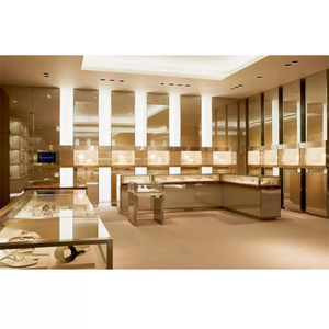 Hiện đại đồ trang sức sang trọng showroom thiết kế truy cập trang sức hiển thị tủ cửa hàng đồ nội thất Showcase cho Mall - Product Image 3