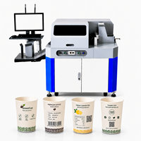 Machine d'impression numérique pour gobelets en papier, équipement industriel pour la personnalisation de la marque, solution de fabrication d'emballages, imprimante à encre comestible