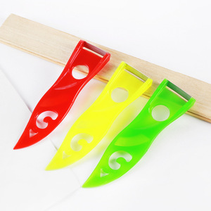 Fruit Vegetable Peeler Plastic 3 Pieces <b>Kitchen</b> Tool Multi Functional <b>Scraper</b> <b>For</b> Potato And Vegetables - Product Image 1