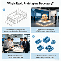 Servicio de Diseño Industrial para Prototipos Personalizados, Desarrollo de Productos, Modelado 3D, Ingeniería DFM, Fabricación Personalizada, OEM