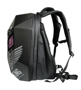 Sac à Dos Intelligent Chevalier Masqué LED LOY GTX-9 Gros Yeux LED Coque ABS Étanche Casque Moto USB Antivol - Product Image 5