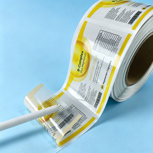 Adesivi Trasparenti Personalizzati, Etichette in PET Impermeabili, Etichette Ecologiche con Logo per Imballaggio di Bottiglie e Alimenti - Product Image 5