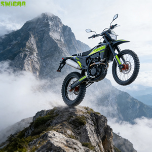 SWICOO EEC 125CC <span class=keywords><strong>ZONGSHEN</strong></span> ZY <span class=keywords><strong>125</strong></span> Moteur EFI Moto tout-terrain Jantes 7050 12V5 AH Motocross Pneus 21/18 - Product Image 3