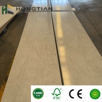 Panneau mural en marbre UV blanc brillant de 2 mm et 3 mm, panneau mural SPC UV, panneau mural imperméable, prix d'usine