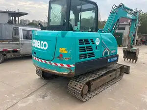 Экскаватор с оригинальной упаковкой, японский экскаватор KOBELCO sk60 KobelCO SK60-10 6 тонн, б/у экскаватор KobelCO SK-низкое рабочее время