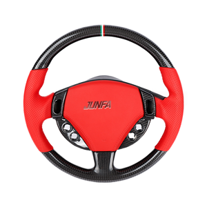 Volante especial de modificación de PU de estilo deportivo de carreras Universal de 14 pulgadas con botón de bocina para modificación de coche para <span class=keywords><strong>Maserati</strong></span> - Product Image 1