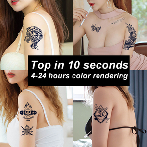 2023新款部落蛇纹身贴纸持久防水手臂纹身男女临时工 - Product Image 2