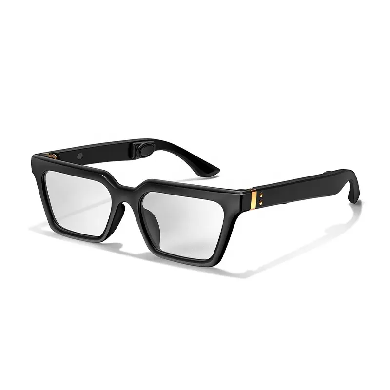 High Quality Wireless Tempo Anti Blue Light Smart Audio Headphone Sunglasses Smart Glasses