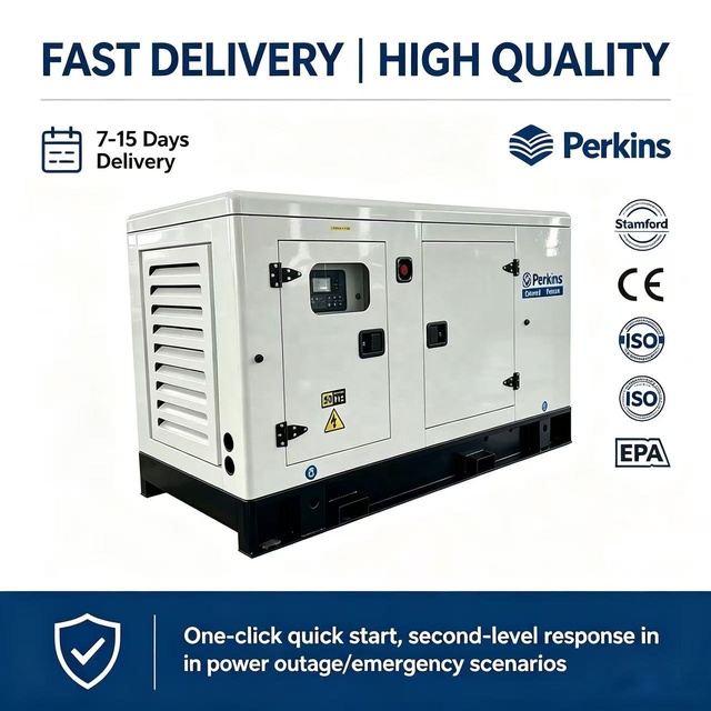 diesel Generator Silent Generators 100kva 250kva 350kva  Soundproof  with Water Cooled for Power Plant for Factory Price