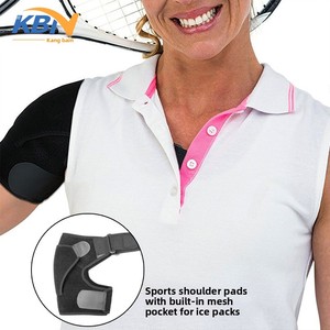 Imbottiture <span class=keywords><strong>per</strong></span> Spalle Sportive Personalizzabili Unisex in Neoprene con Cinghia Regolabile <span class=keywords><strong>per</strong></span> Sollevamento Pesi e Esercizi con Bilanciere Singolo/Doppio - Product Image 3