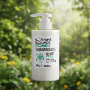 Lotion corporelle APLB Glutathione Niacinamide 300 ml, soin quotidien de la peau, tous types de peau - Product Image 3