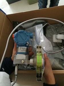 משדר מפלס דו-פלנגי Rosemounte <span class=keywords><strong>3051</strong></span>, אטימה מרחוקה DP, 4-20mA + HART, מדידת מפלס מיכל, תהליך תעשייתי - Product Image 5