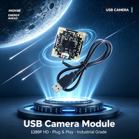 Module de caméra CMOS monocouche OV9281 sans pilote, 1 mégapixels, 1280x720, 120 ips, haute vitesse, avec obturateur global et interface USB 2.0