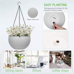 Pots en bois pour plantes petit Pot Express 3 Pack panier tissé changeant bébé <span class=keywords><strong>commode</strong></span> avec couverture mur africain kenyan - Product Image 5