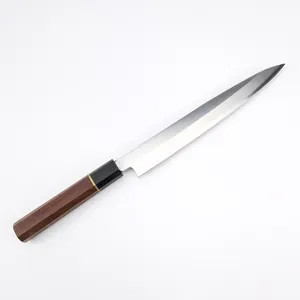9 "Japanese sashimi knife with octagonal handle salmon knife Commercial sushi knife
