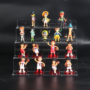 Vente en gros, échelle transparente 3 couches, présentoir de rangement en acrylique, présentoir à chaussures en acrylique - Product Image 4