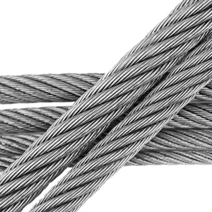Cable de cuerda de alambre de acero de alta resistencia 6mm 8mm 6X19 6X36 <span class=keywords><strong>Alma</strong></span> De Acero galvanizado hecho en China - Product Image 4