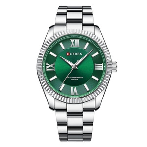 OEM para Reloj de Cuarzo Curren 8453 para Hombre con Esfera de Rueda Solar, Escala Romana Luminosa y Correa de Acero, Reloj de Pulsera de Negocios de 42 mm - Product Image 5