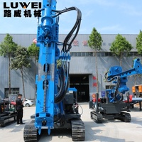 Foreuse minier robuste et durable à chenilles, alimentée au diesel, pour le forage de tunnels, diamètre de forage 200 mm, pour tunnel de métro