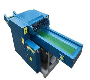 Waste fabric Old jeans / waste cloth / fiber textile recycling shredding cutting machine