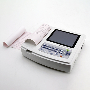 Máquina <span class=keywords><strong>ECG</strong></span> portátil de electrocardiografía de alta resolución Monitor de 12 derivaciones - Product Image 4