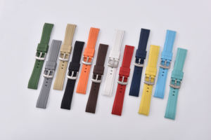 JUELONG Bracelet de remplacement <span class=keywords><strong>Summit</strong></span> Fkm Caoutchouc Bracelet de <span class=keywords><strong>montre</strong></span> à dégagement rapide 20mm 22mm Bracelet de <span class=keywords><strong>montre</strong></span> en caoutchouc pour <span class=keywords><strong>montre</strong></span> de plongée - Product Image 6