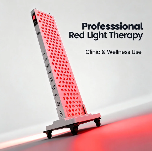 Full Body Red Light Therapy Panel 660nm 850nm High Power Standing LED OEM ODM GLPE QUA300 Pain Relief Factory Clinic Home