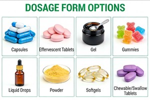 Gominolas, Cápsulas, Tabletas, Softgels y Polvos de Marca Privada OEM/ODM con Color y Empaque Personalizados para Muestras desde China - Product Image 3